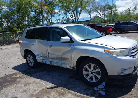 2013 Toyota Highlander Base Plus V6 из США, поврежденный, VIN 5TDZK3EH3DS098705